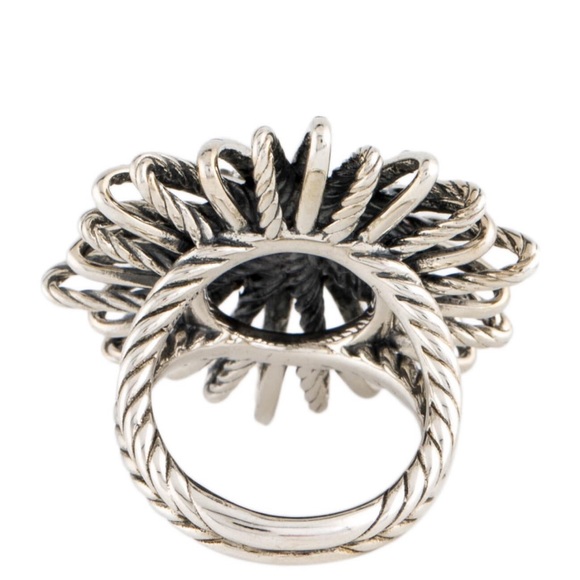 Flawless David Yurman Starburst Ring Sz 6 - Picture 6 of 9